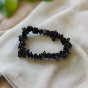 Rare Natural Chip Gemstone Power Bracelet